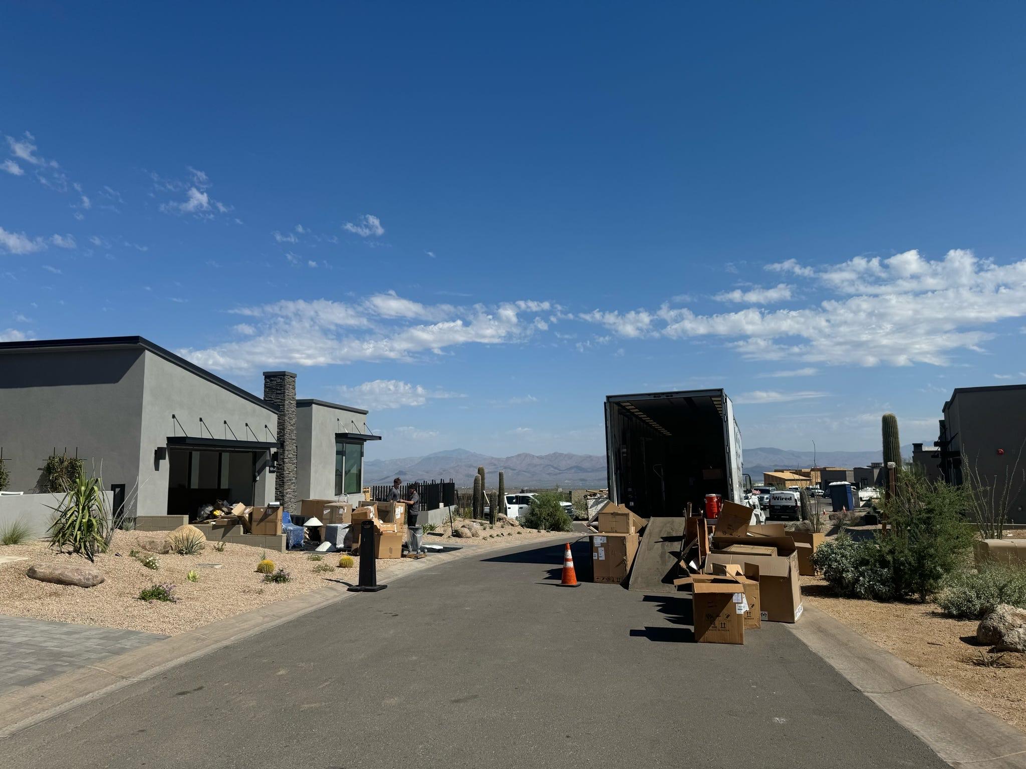 movers loading a truck