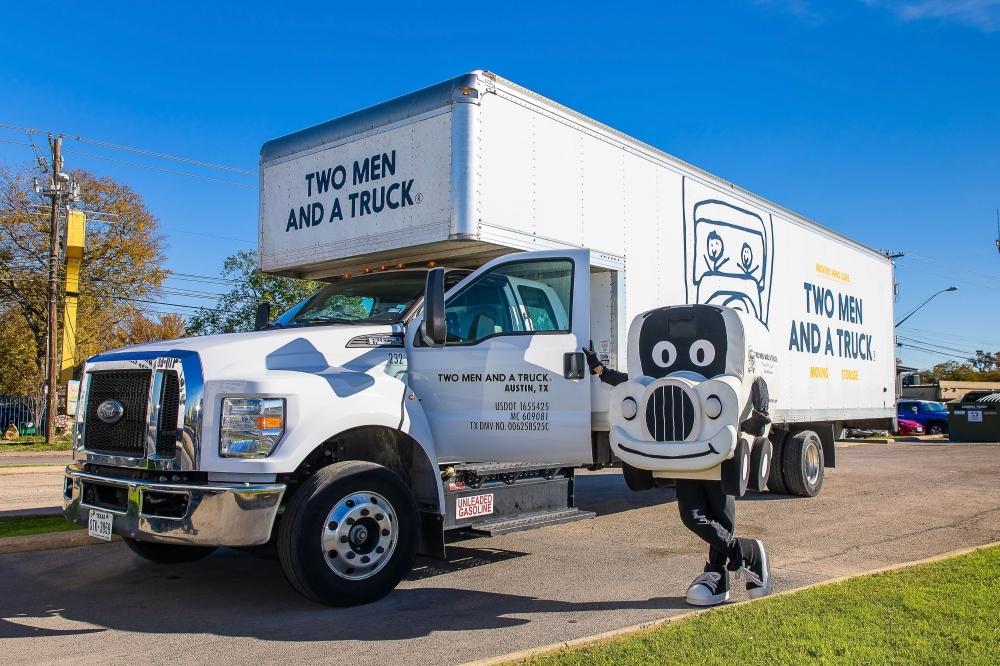 Truckie with truck
