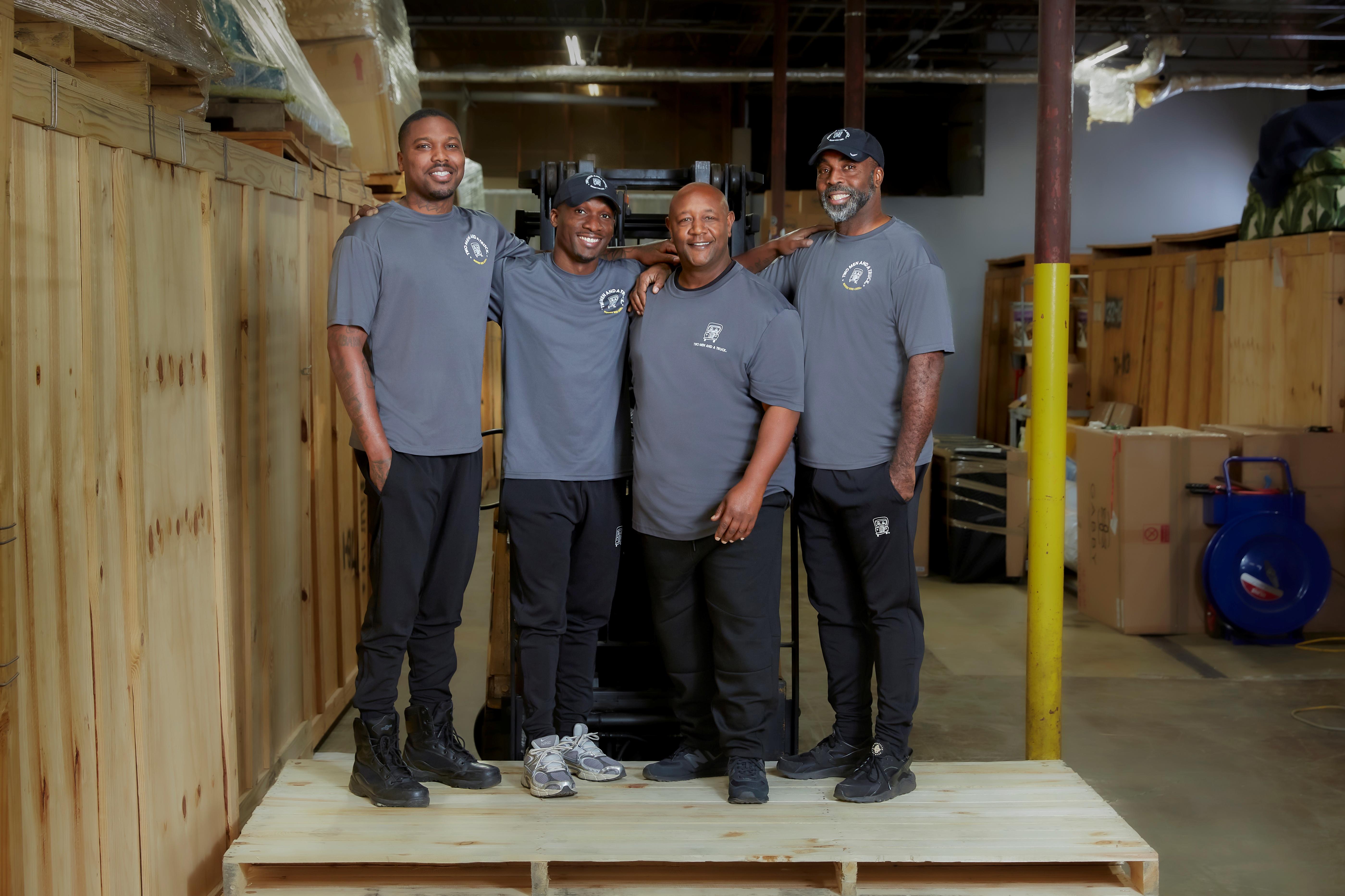 photo of 4 crew members