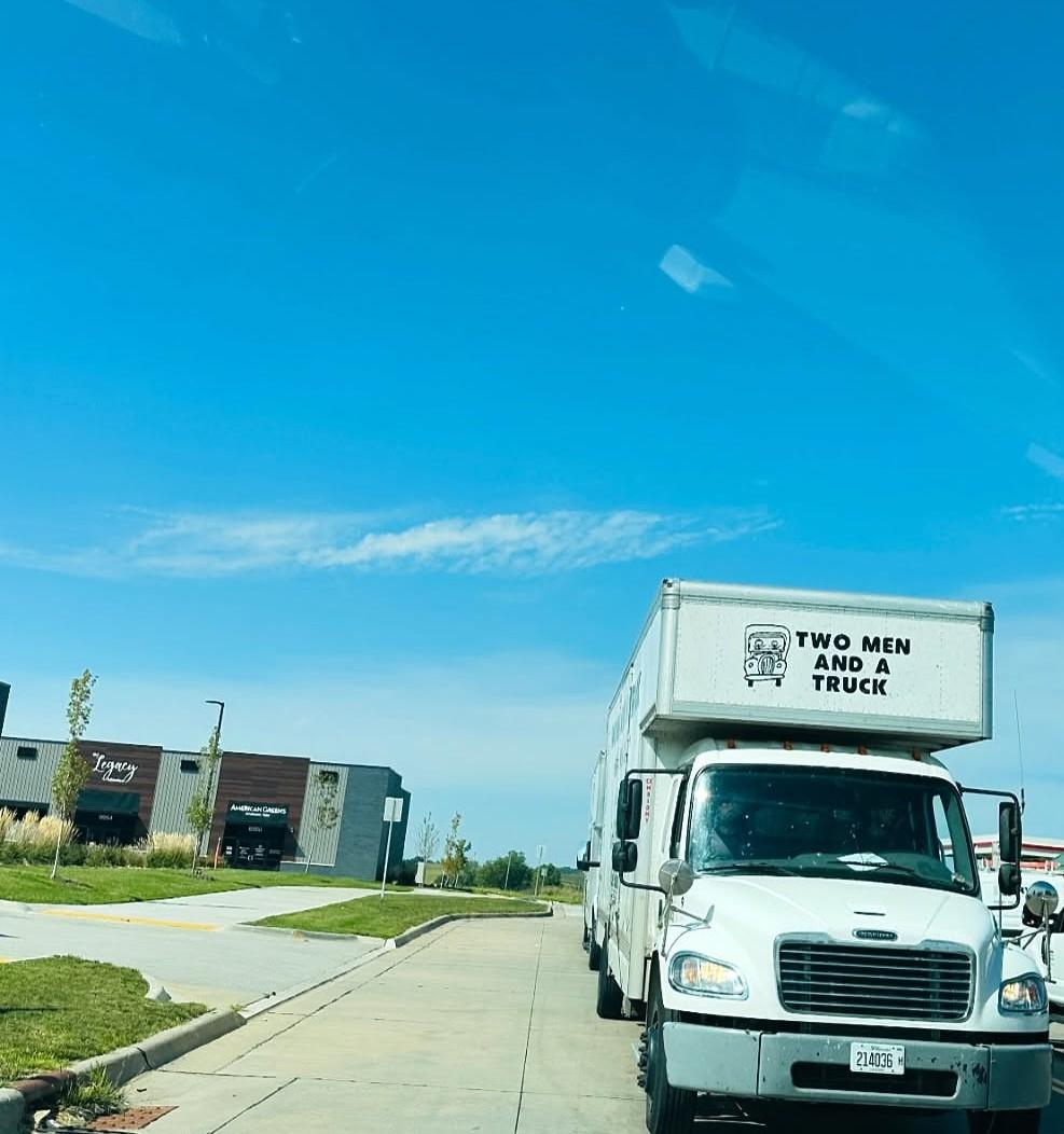 two men and a truck in crow valley in bettendorf iowa