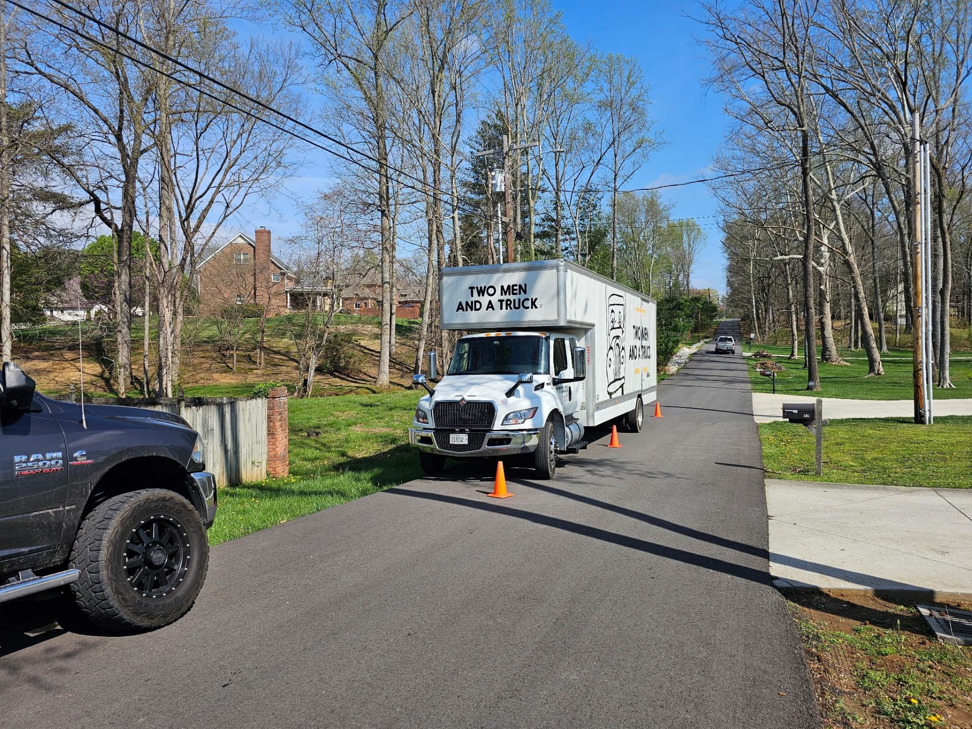 TWO MEN AND A TRUCK crossville moving truck in Lake Tansi