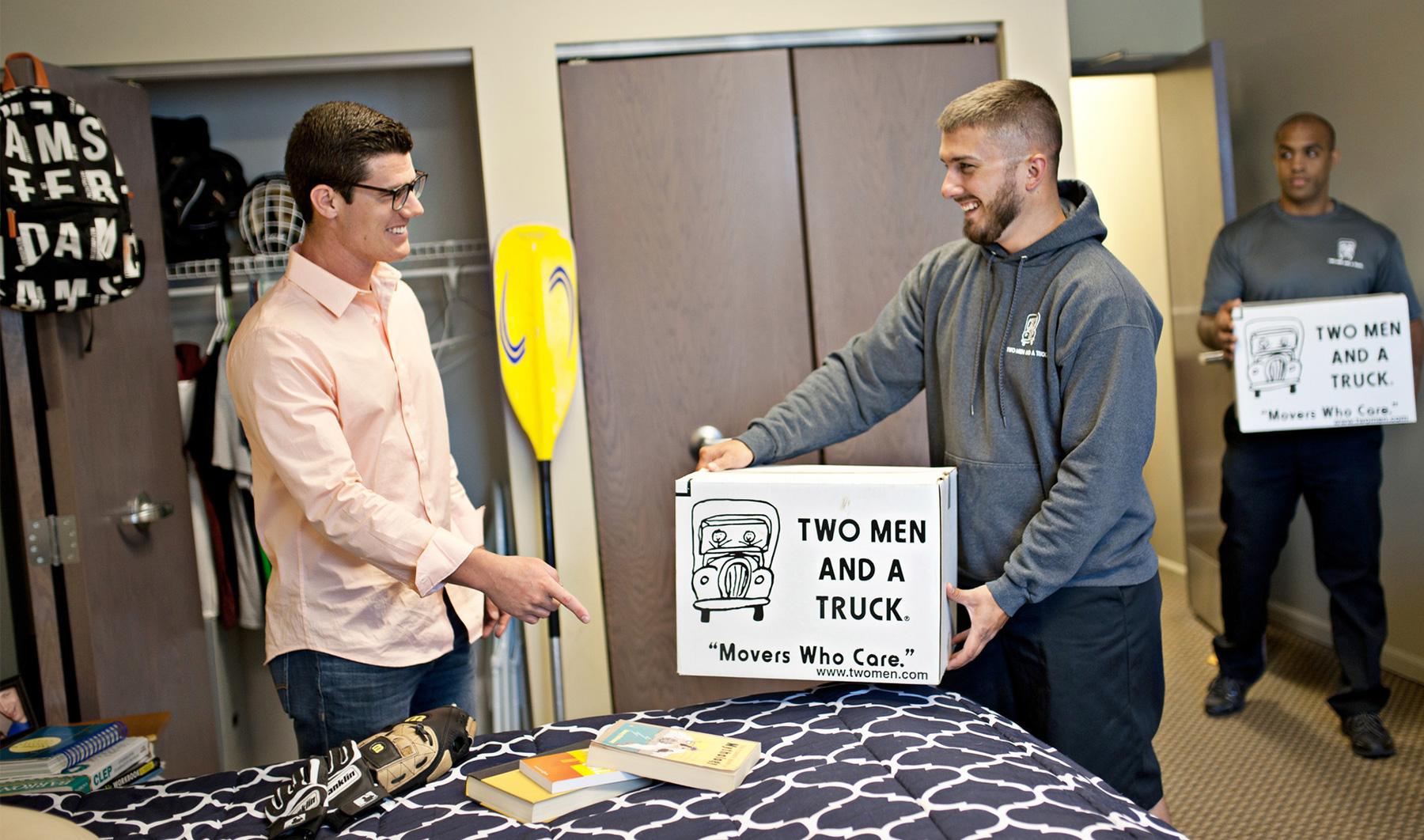 TWO MEN AND A TRUCK Student Storage