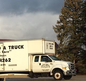TWO MEN AND A TRUCK moving truck