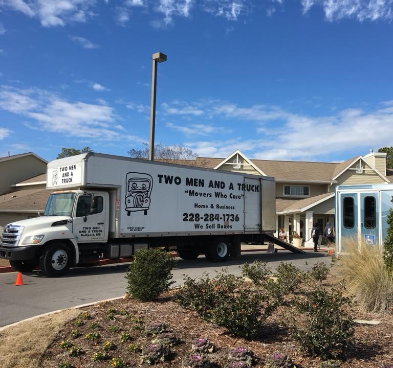 GulfCoastMS Truck at assisted living