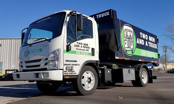 TWO MEN AND A TRUCK Junk Removal servicing the Cincinnati area