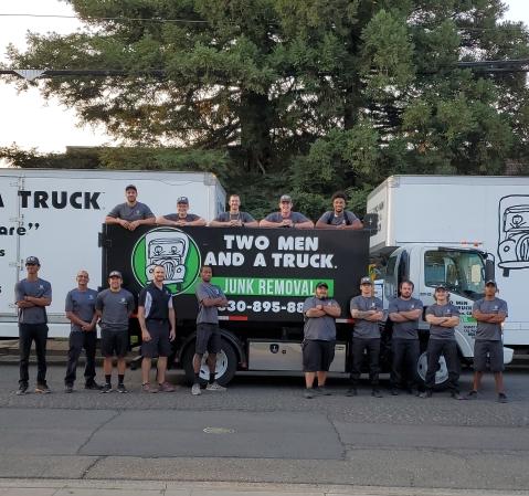 Guys with Junk Truck