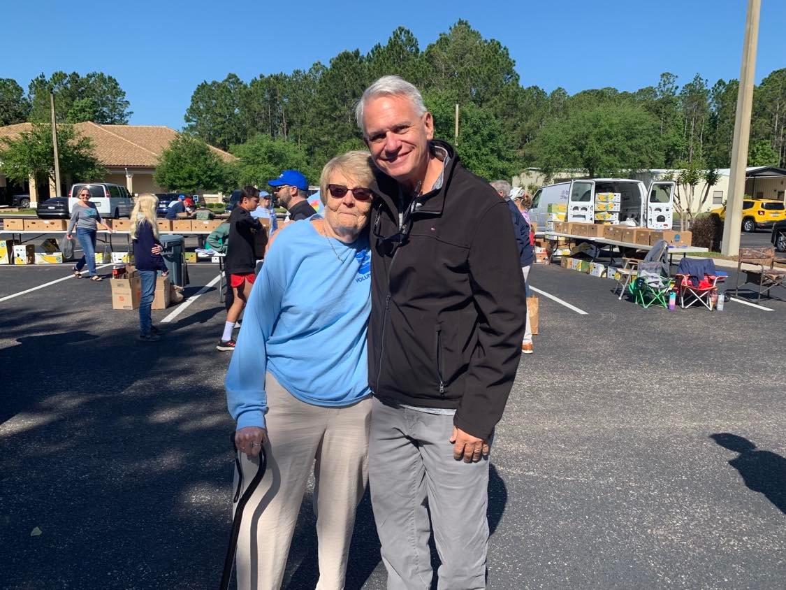 Two Men And A Truck Jacksonville Surprises Green Cove Springs Food Pantry