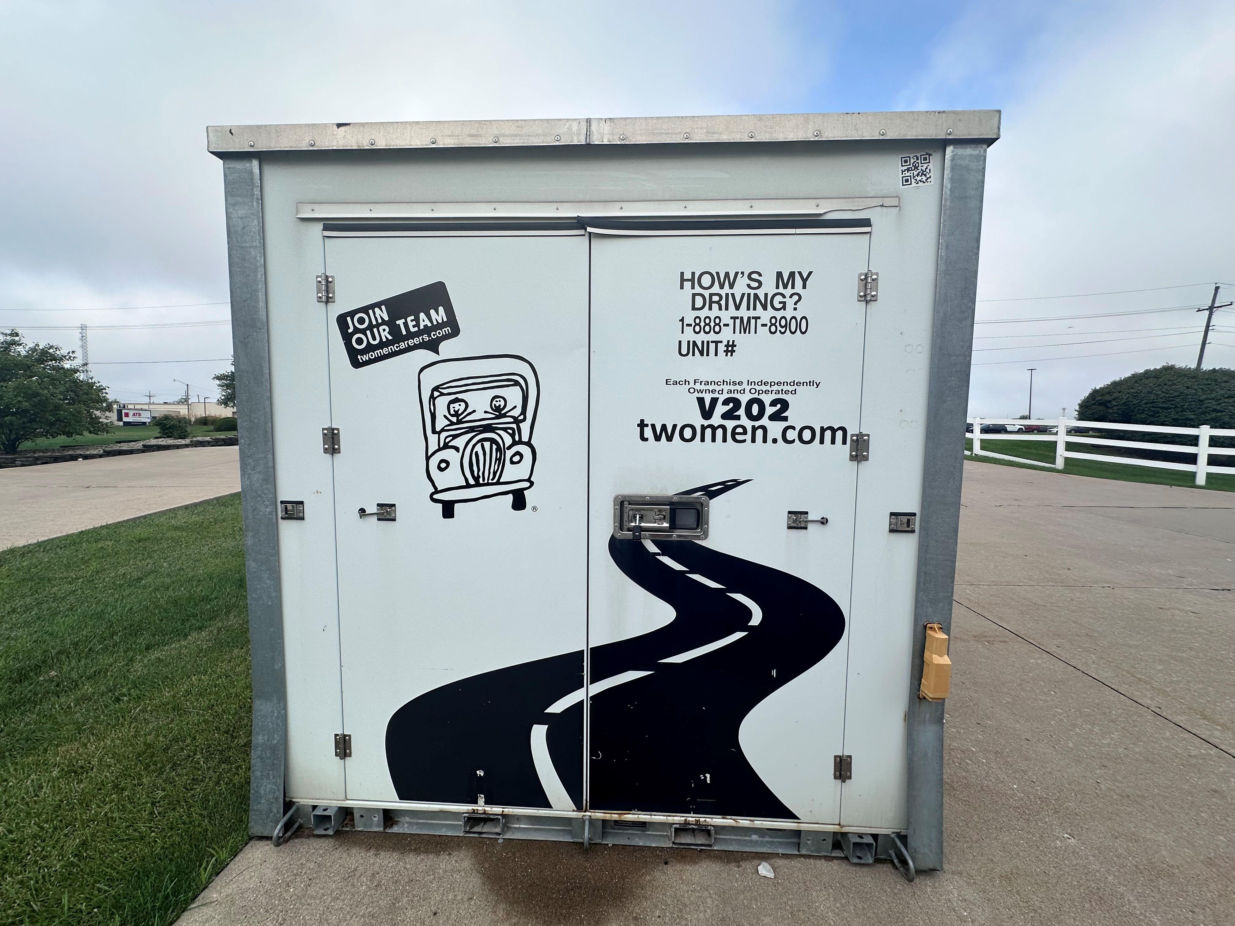 two men and a truck portable storage