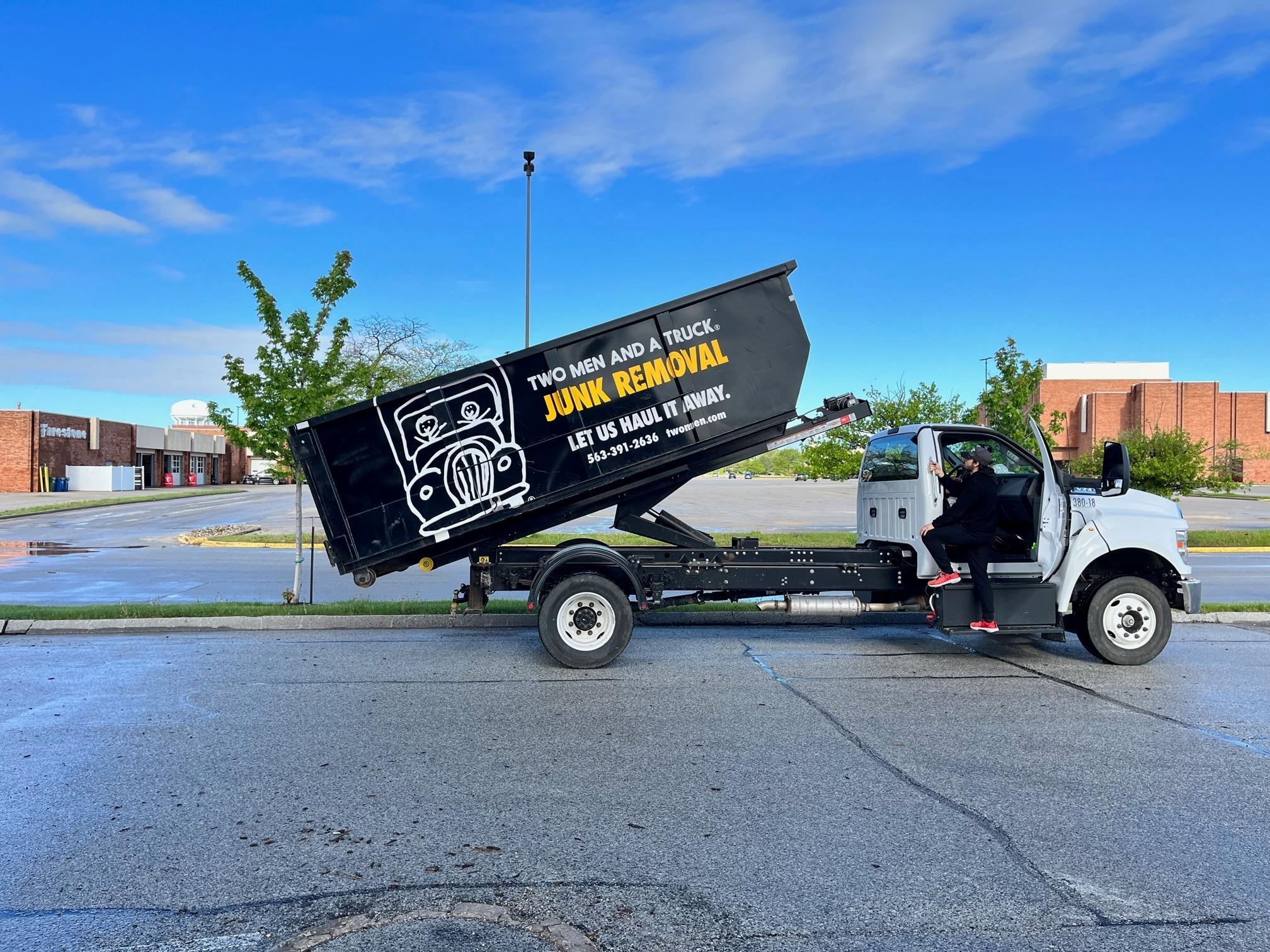 two men and a truck junk removal services in freeport il