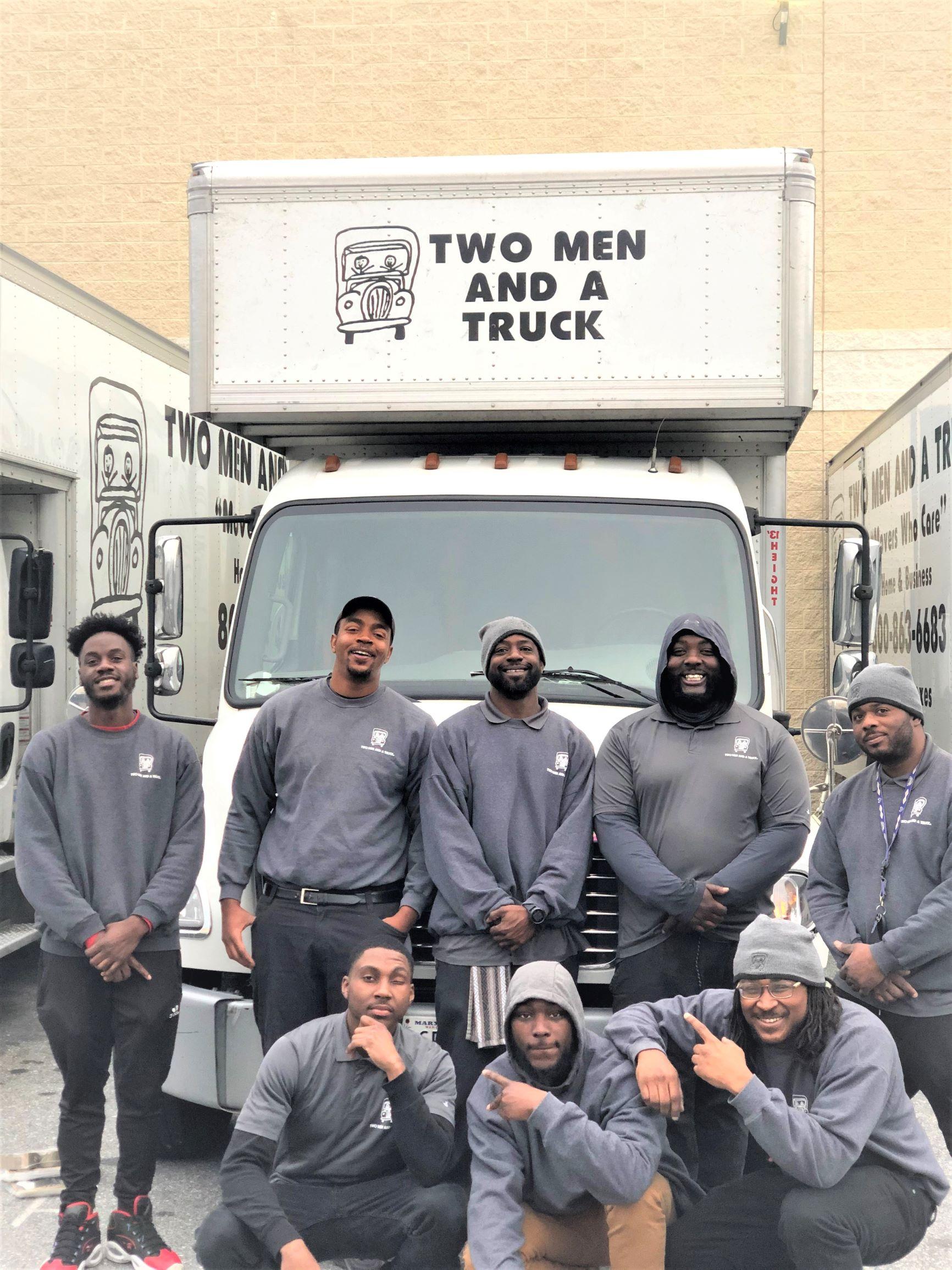 our team getting ready to serve our city