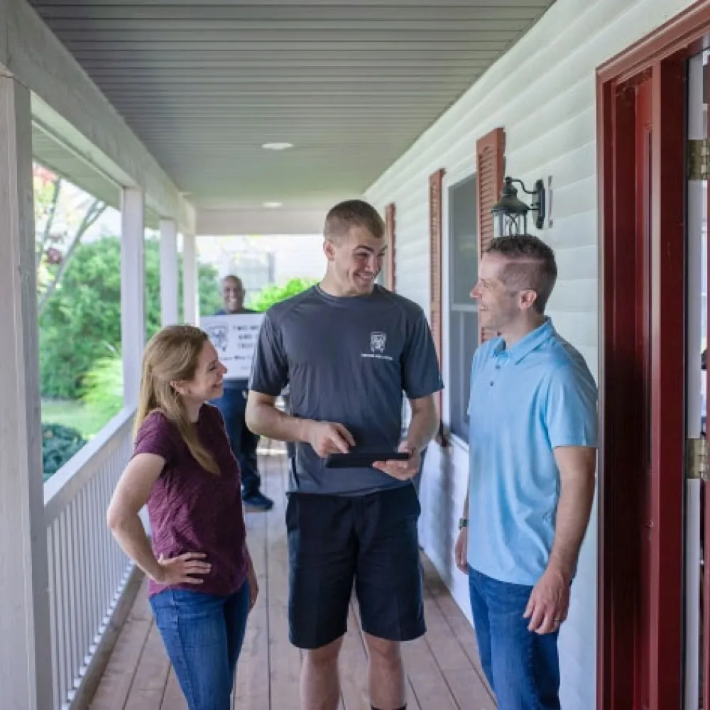 Mover with customers