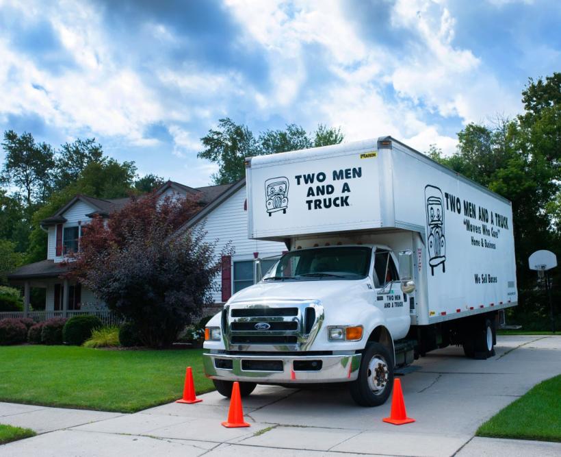 Truck In Driveway