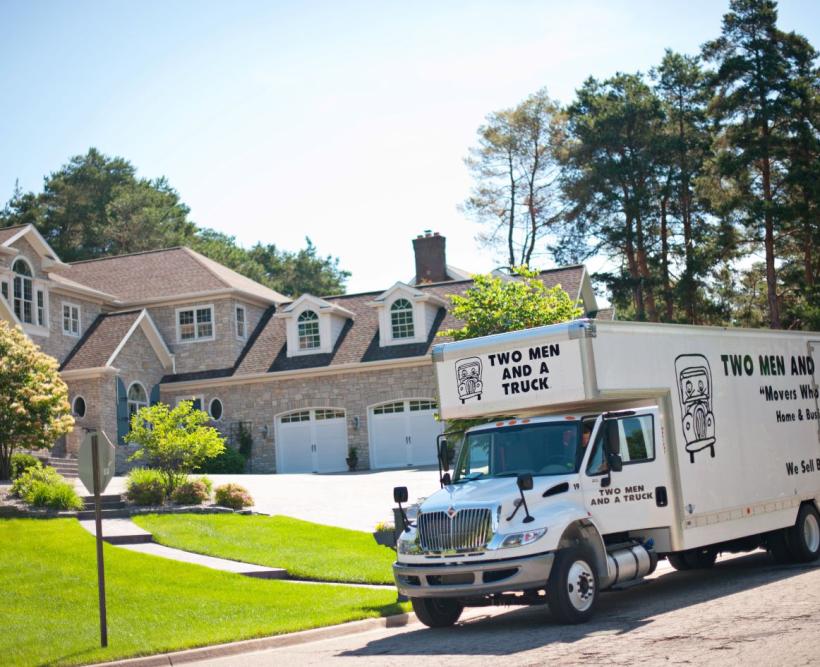 Truck In Driveway