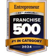 Entrepreneur Franchise 500 #1 in Category 2024