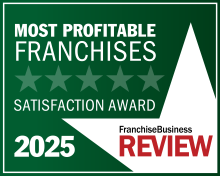 2025 Franchise Business Review Most profitable award logo