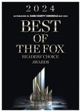 Best of the Fox - Kane County Chronicle Readers' Choice Award 2024