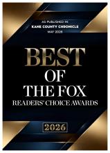 Best of the Fox - Kane County Chronicle Readers' Choice Award 2026