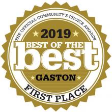 Gaston Gazette Best of the Best Award 2019 for Moving Services