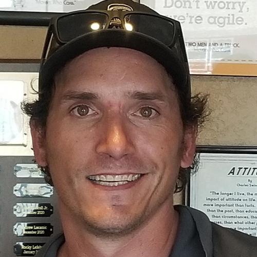 geoffrey - Two men and a truck employee of the month 