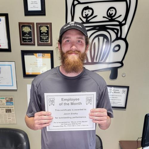 Jason Ensley- Mover of the Month