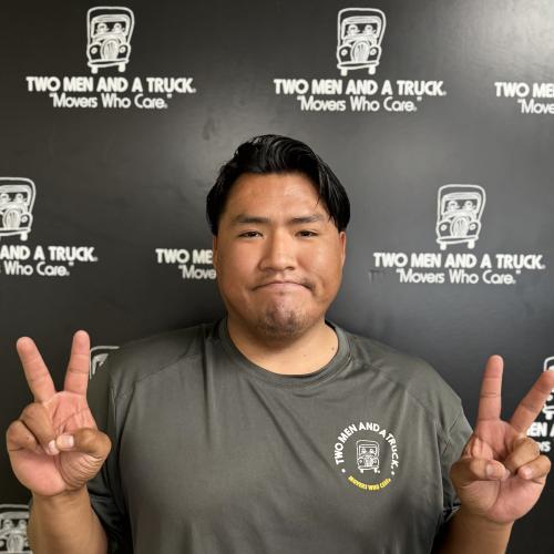 Talen, TWO MEN AND A TRUCK Jacksonville Mover of the Month.