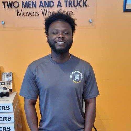 Ezechiel mover and driver with two men and a truck