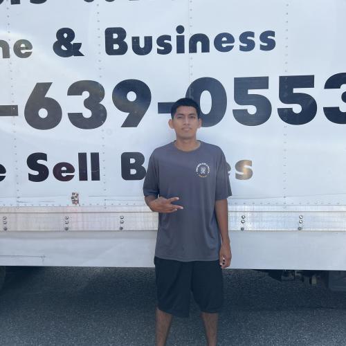 Juan Serrano July Driver of the month