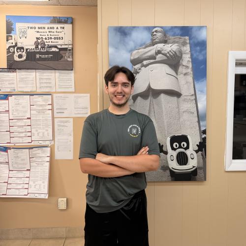 Logan Moore August Driver Of the Month