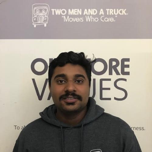 two men and a truck dish box barrel