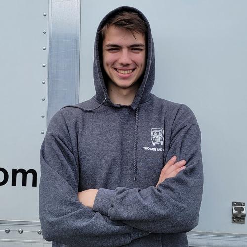 Caleb Marshbank, mover for Two Men and A Truck