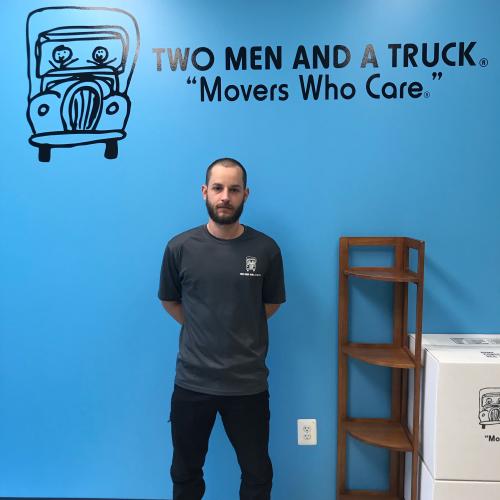 JD, mover of the month for two men and a truck