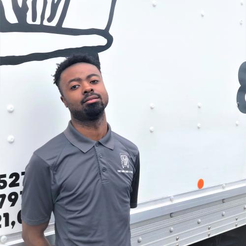 One of our drivers, Karrington