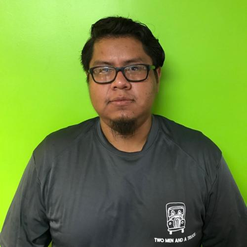 Jose Arias, Mover of the month for Two Men and a Truck