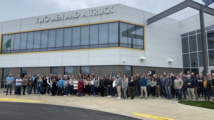 TWO MEN AND A TRUCK celebrates 10 million moves