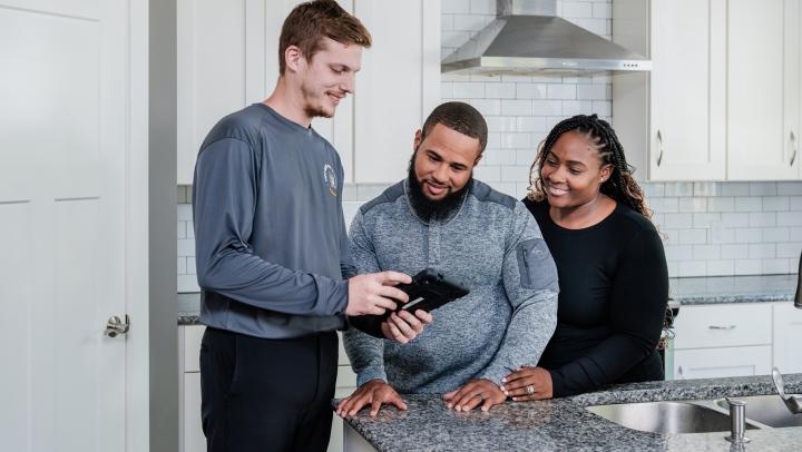 Customers completing a home move with TWO MEN AND A TRUCK