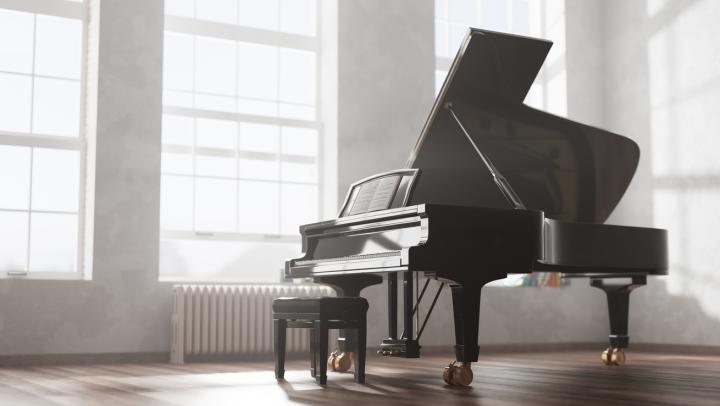 A Piano In A Home 