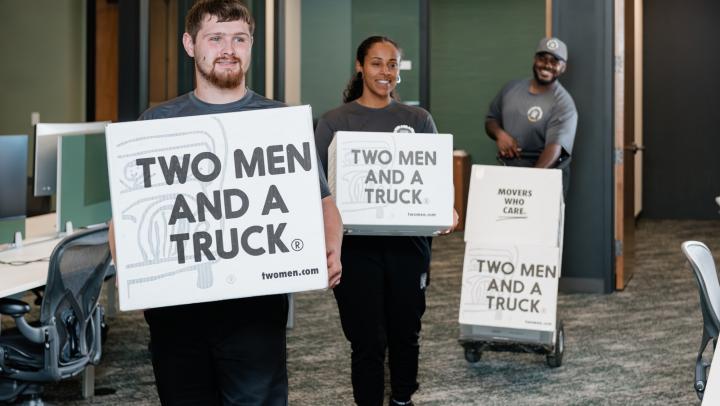 TWO MEN AND A TRUCK Business Moving