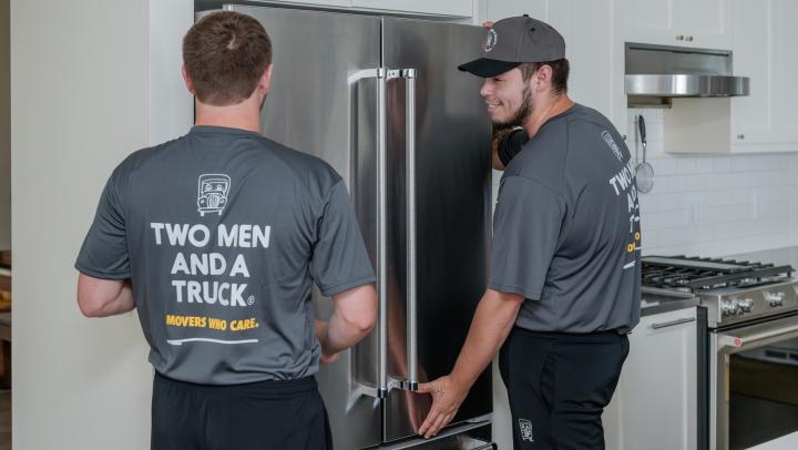 TWO MEN AND A TRUCK's delivery services can help during the holiday season 