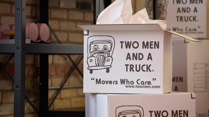 Downsizing with TWO MEN AND A TRUCK