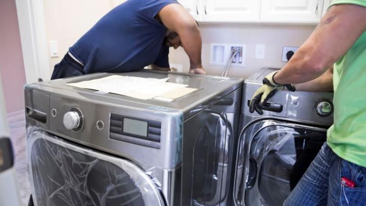 Moving a Washer and Dryer