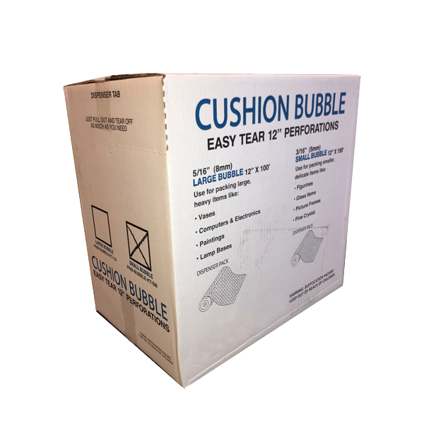 box of bubble wrap sleeves